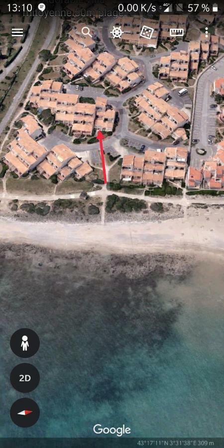 Residence Le Neptuna T2 Direct Plage Wifi Clim Agde Εξωτερικό φωτογραφία